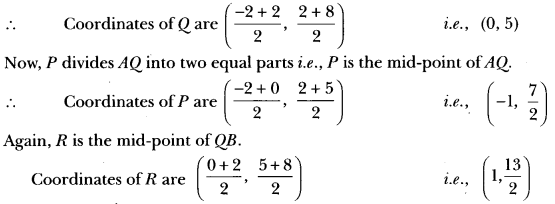 Coordinate Geometry Class 10 Extra Questions Maths Chapter 7 with Solutions Answers 44