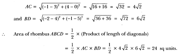 Coordinate Geometry Class 10 Extra Questions Maths Chapter 7 with Solutions Answers 45