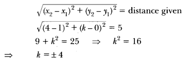 Coordinate Geometry Class 10 Extra Questions Maths Chapter 7 with Solutions Answers 6