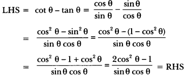 Introduction to Trigonometry Class 10 Extra Questions Maths Chapter 8 with Solutions Answers 24