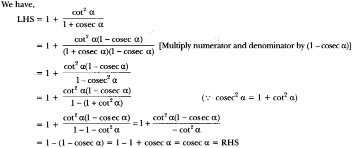 Introduction to Trigonometry Class 10 Extra Questions Maths Chapter 8 with Solutions Answers 26