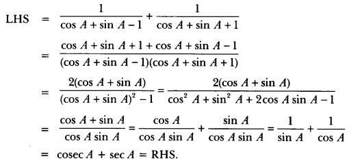 Introduction to Trigonometry Class 10 Extra Questions Maths Chapter 8 with Solutions Answers 38