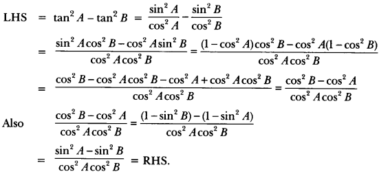 Introduction to Trigonometry Class 10 Extra Questions Maths Chapter 8 with Solutions Answers 61