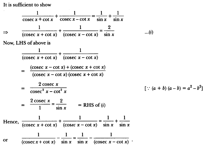 Introduction to Trigonometry Class 10 Extra Questions Maths Chapter 8 with Solutions Answers 67