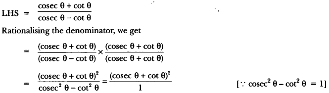 Introduction to Trigonometry Class 10 Extra Questions Maths Chapter 8 with Solutions Answers 68