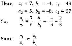 Pair of Linear Equations in Two Variables Class 10 Extra Questions Maths Chapter 3 with Solutions Answers 19