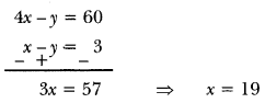 Pair of Linear Equations in Two Variables Class 10 Extra Questions Maths Chapter 3 with Solutions Answers 64