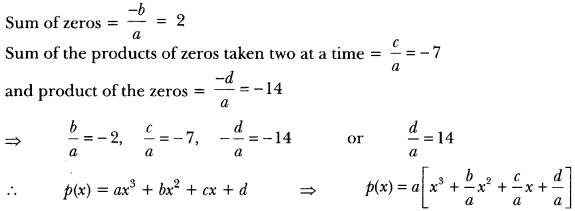 Polynomials Class 10 Extra Questions Maths Chapter 2 with Solutions Answers 22