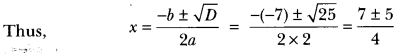 Quadratic Equations Class 10 Extra Questions Maths Chapter 4 with Solutions Answers 10