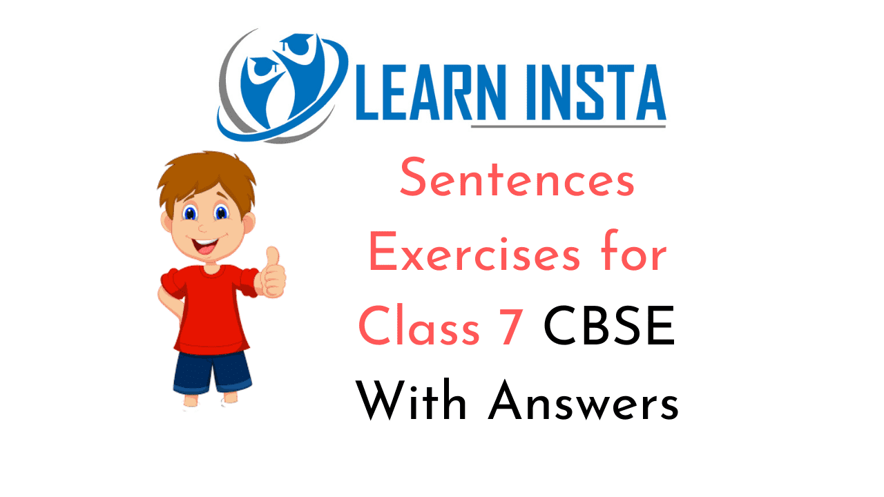 sentences-exercises-for-class-7-cbse-with-answers