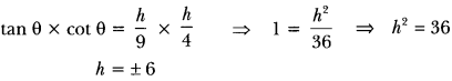 Some Applications of Trigonometry Class 10 Extra Questions Maths Chapter 9 with Solutions Answers 10