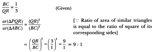 Triangles Class 10 Extra Questions Maths Chapter 6 with Solutions Answers 3