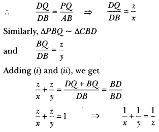 Triangles Class 10 Extra Questions Maths Chapter 6 with Solutions Answers 35