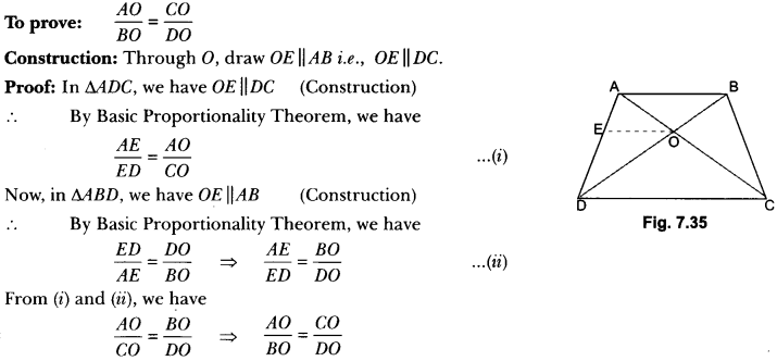 Triangles Class 10 Extra Questions Maths Chapter 6 with Solutions Answers 46