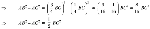 Triangles Class 10 Extra Questions Maths Chapter 6 with Solutions Answers 56