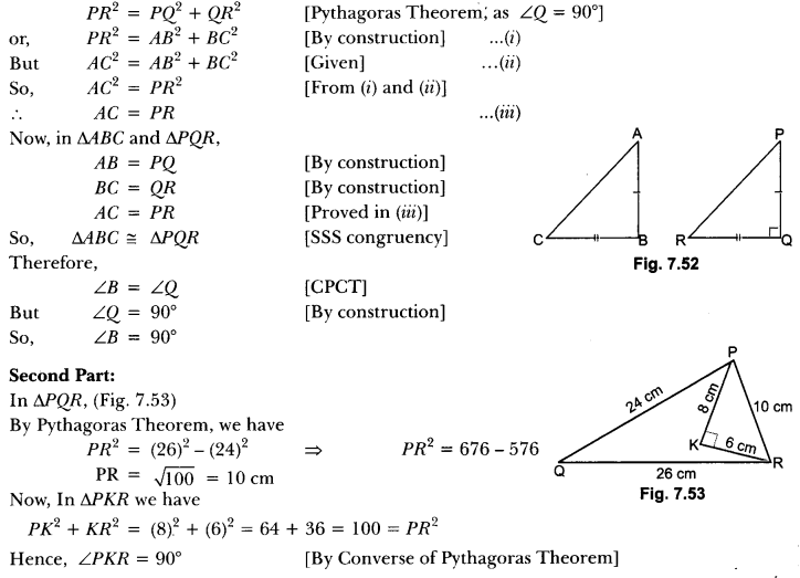 Triangles Class 10 Extra Questions Maths Chapter 6 with Solutions Answers 71