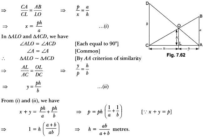 Triangles Class 10 Extra Questions Maths Chapter 6 with Solutions Answers 83