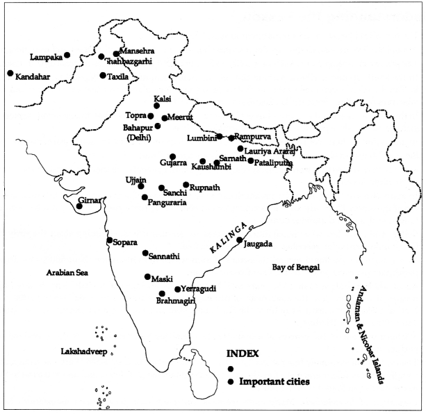 Class 6 History Chapter 8 Extra Questions and Answers Ash oka, The Emperor Who Gave Up War 2