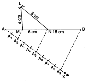 Constructions Class 9 Extra Questions Maths Chapter 11 with Solutions Answers 5