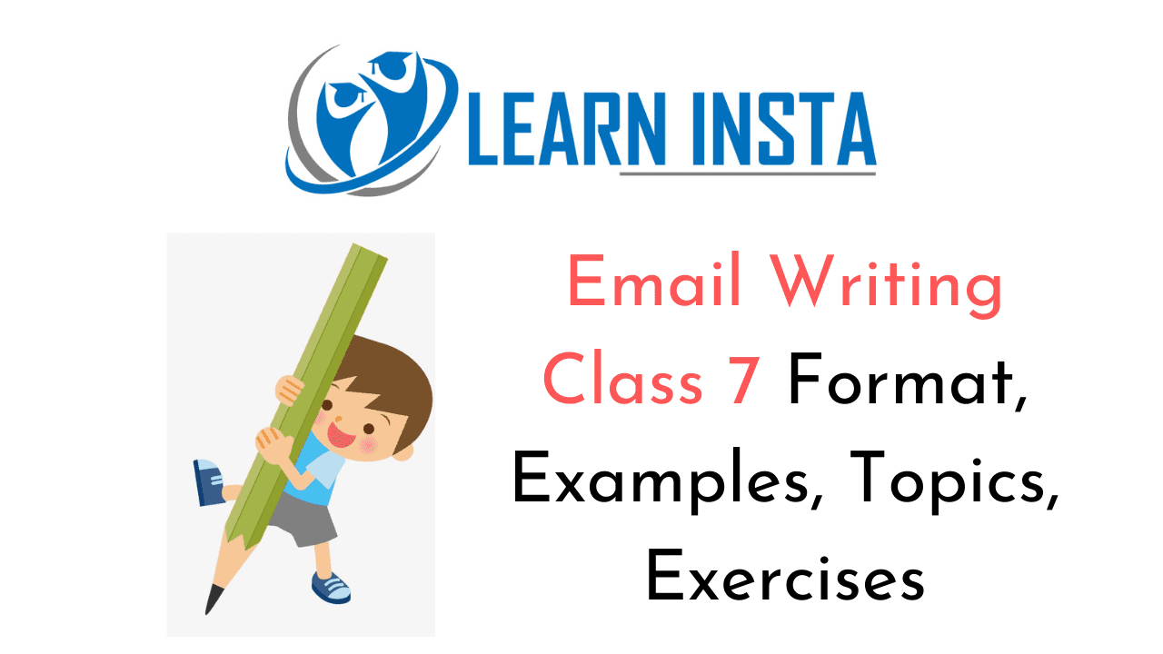 Email Writing Class 7