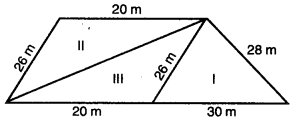 Heron’s Formula Class 9 Extra Questions Maths Chapter 12 with Solutions Answers 14