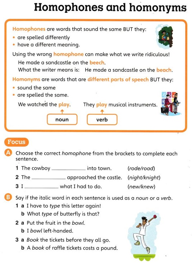 Homophones Worksheet For Class 3 With Answers