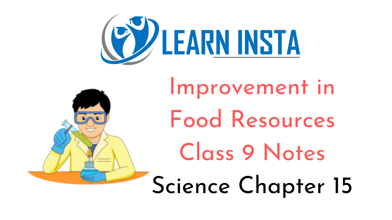 Improvement in Food Resources Class 9 Notes Science Chapter 15