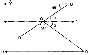 Lines and Angles Class 9 Extra Questions Maths Chapter 6 with Solutions Answers 12