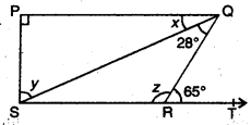 Lines and Angles Class 9 Extra Questions Maths Chapter 6 with Solutions Answers 25