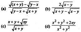 MCQ Questions for Class 12 Maths Chapter 5 Continuity and Differentiability with Answers