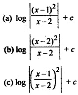 MCQ Questions for Class 12 Maths Chapter 7 Integrals with Answers