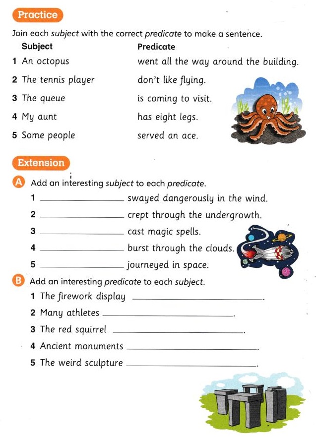 Frame Sentence For Class 4