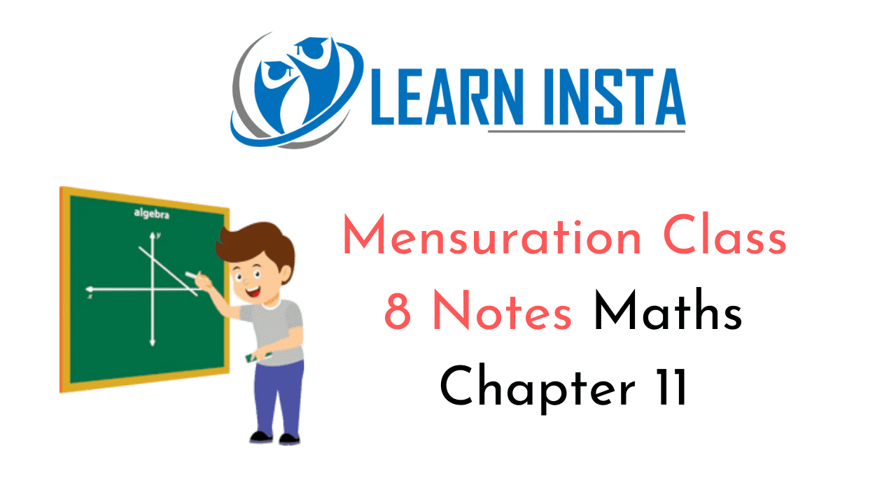 Mensuration Class 8 Notes