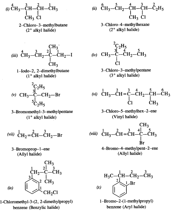 Ncert Solutions For Class 12 Chemistry Chapter 10 Haloalkanes And Haloarenes