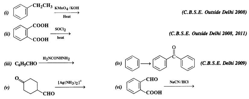 NCERT Solutions for Class 12 Chemistry Chapter 12 Aldehydes, Ketones and Carboxylic Acids te61