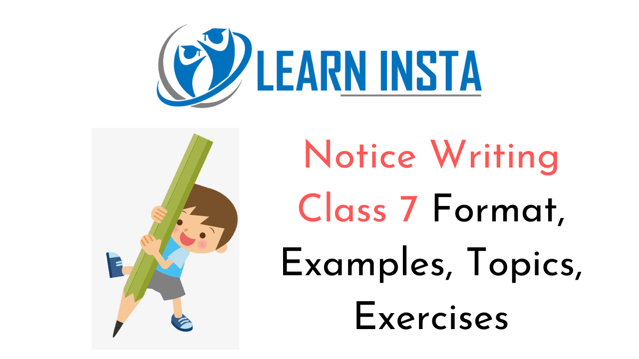 Notice Writing Class 7