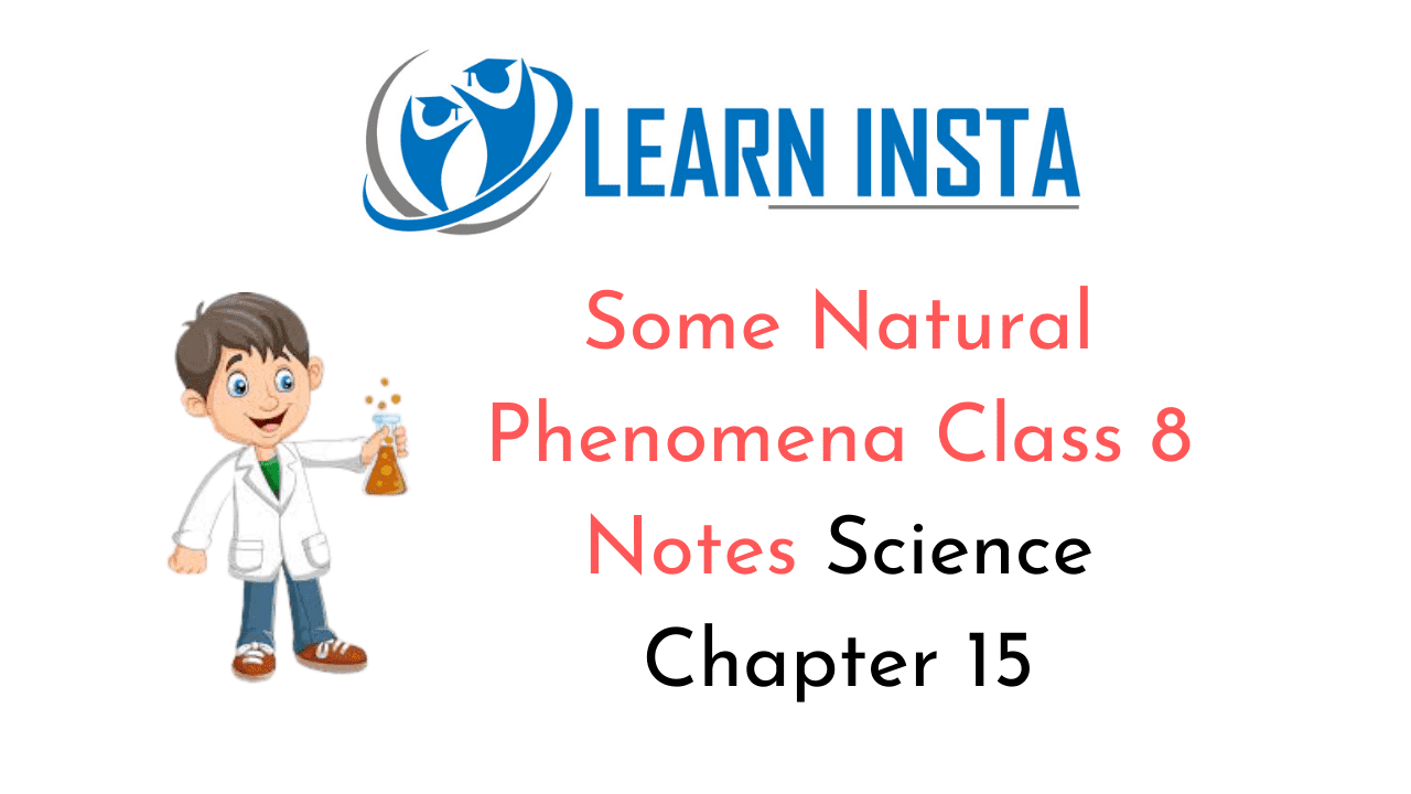Some Natural Phenomena Class 8 Notes