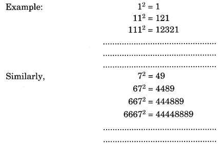 Squares and Square Roots Class 8 Notes Maths Chapter 6