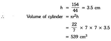 Surface Areas and Volumes Class 9 Extra Questions Maths Chapter 13 with Solutions Answers 6