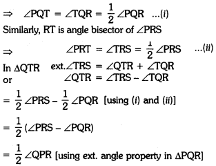 Triangles Class 9 Extra Questions Maths Chapter 7 with Solutions Answers 23