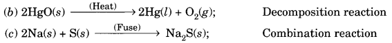 Chemical Reactions and Equations Class 10 Extra Questions with Answers Science Chapter 1, 15