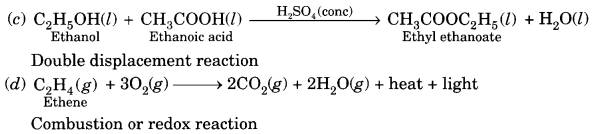 Chemical Reactions and Equations Class 10 Extra Questions with Answers Science Chapter 1, 8