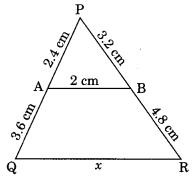 MCQ Questions for Class 10 Maths Chapter 6 Triangles with Answers 2