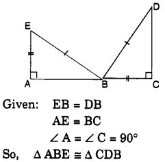 MCQ Questions for Class 7 Maths Chapter 7 Congruence of Triangles with Answers 4