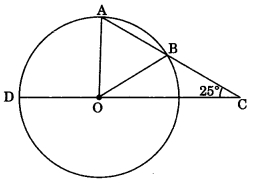 MCQ Questions for Class 9 Maths Chapter 10 Circles with Answers 5