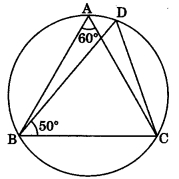 MCQ Questions for Class 9 Maths Chapter 10 Circles with Answers 7