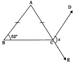 MCQ Questions for Class 9 Maths Chapter 7 Triangles with Answers 6