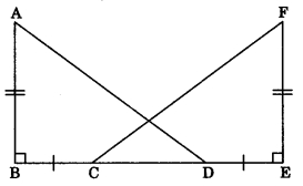 MCQ Questions for Class 9 Maths Chapter 7 Triangles with Answers 7