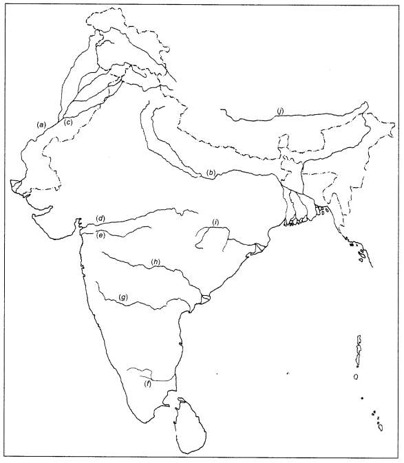 Class 9 Geography Chapter 3 Extra Questions and Answers Drainage img-1