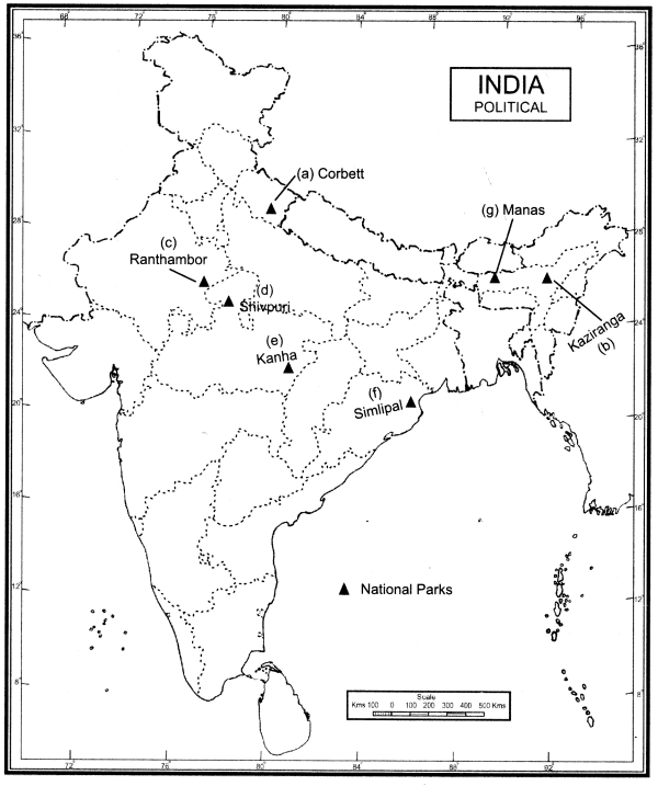 Class 9 Geography Chapter 5 Extra Questions and Answers Natural Vegetation and Wildlife img-2